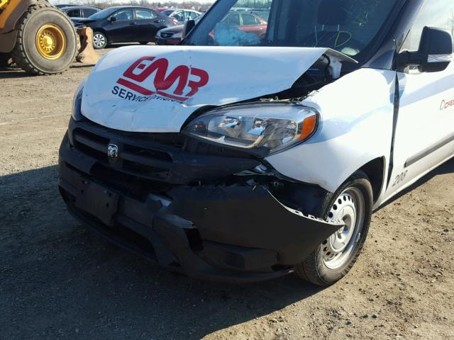 ZFBERFAT9G6C65813 - 2016 RAM PROMASTER WHITE photo 9