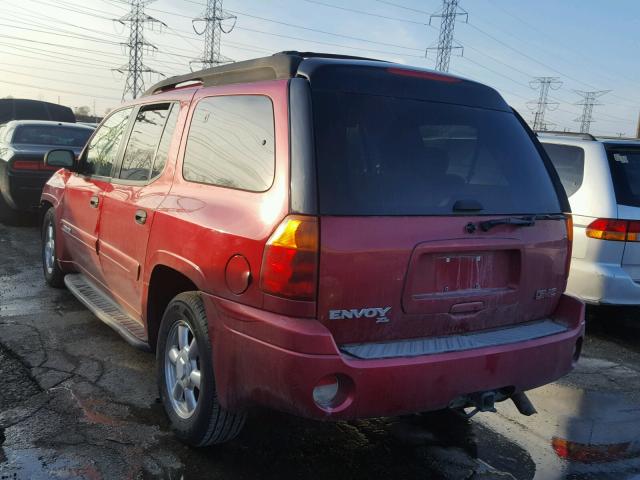 1GKET16S036102433 - 2003 GMC ENVOY XL RED photo 3