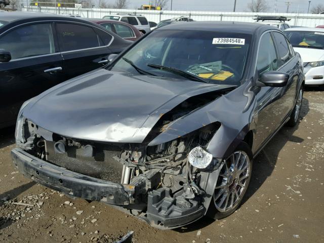 1HGCP2F45BA132359 - 2011 HONDA ACCORD LXP GRAY photo 2