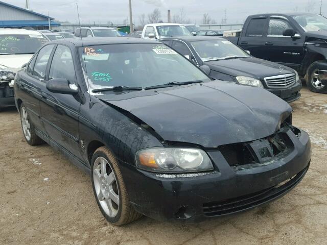 3N1AB51A75L486581 - 2005 NISSAN SENTRA SE- BLACK photo 1