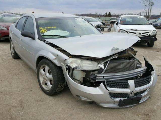 1B3EL46X26N278968 - 2006 DODGE STRATUS SX SILVER photo 1