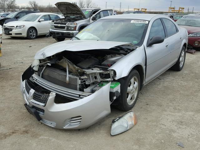 1B3EL46X26N278968 - 2006 DODGE STRATUS SX SILVER photo 2