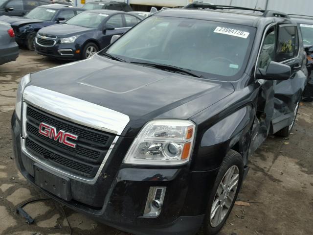 2CTFLVE57B6235304 - 2011 GMC TERRAIN SL BLACK photo 2