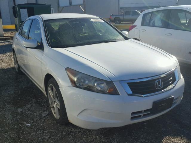 JHMCP26328C045780 - 2008 HONDA ACCORD LX WHITE photo 1