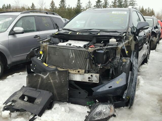 2T2BK1BA7AC035488 - 2010 LEXUS RX 350 BLACK photo 2