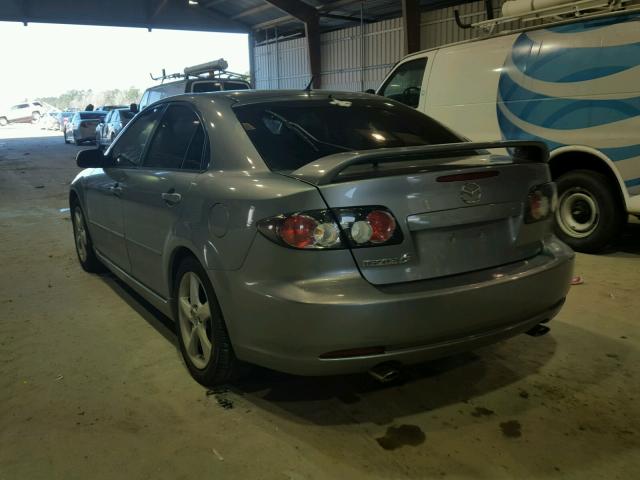 1YVHP84C165M05940 - 2006 MAZDA 6 I GRAY photo 3