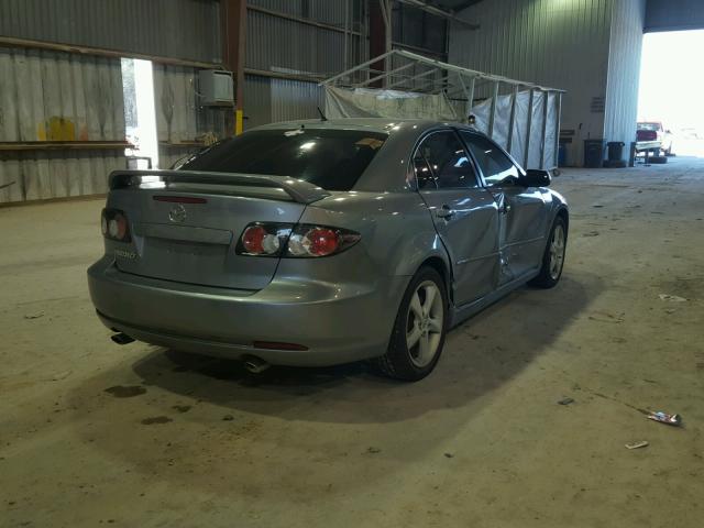 1YVHP84C165M05940 - 2006 MAZDA 6 I GRAY photo 4