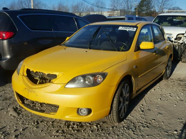 JM1BK143941138889 - 2004 MAZDA 3 HATCHBAC YELLOW photo 2