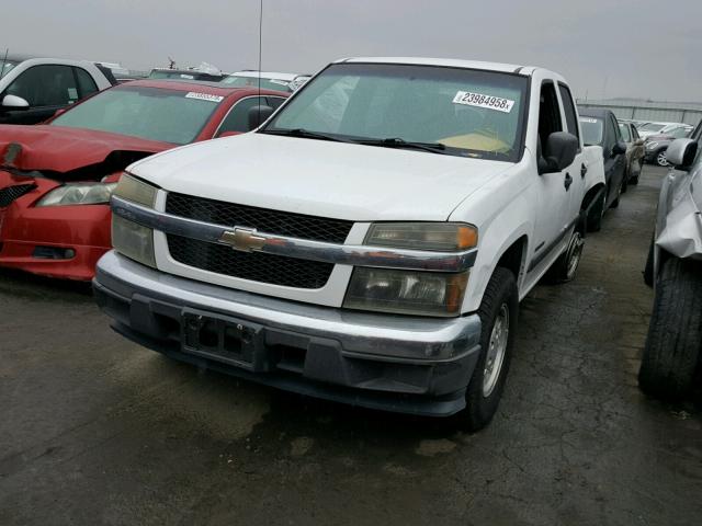 1GCCS136648180685 - 2004 CHEVROLET COLORADO WHITE photo 2