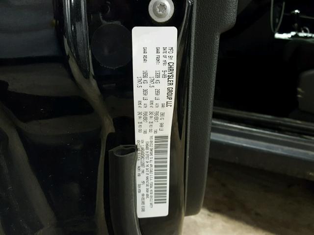 1J4RG4GK5AC112997 - 2010 JEEP COMMANDER შავი ფოტო 10