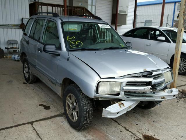 2CNBJ13C736950123 - 2003 CHEVROLET TRACKER SILVER photo 1