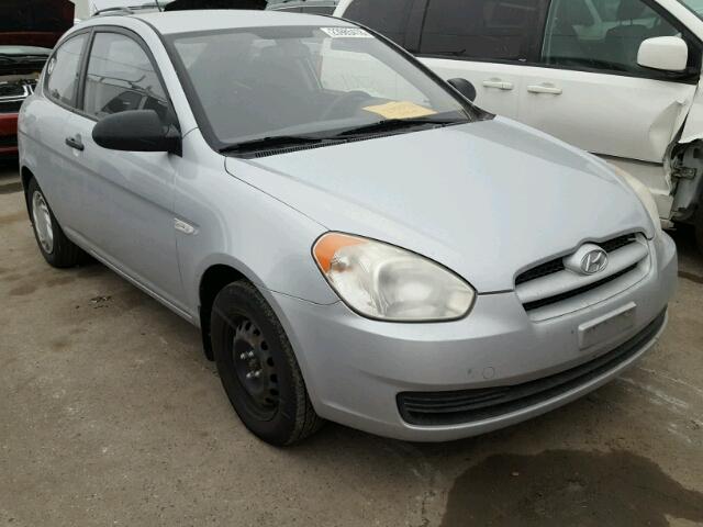 KMHCM36C59U107504 - 2009 HYUNDAI ACCENT GS SILVER photo 1