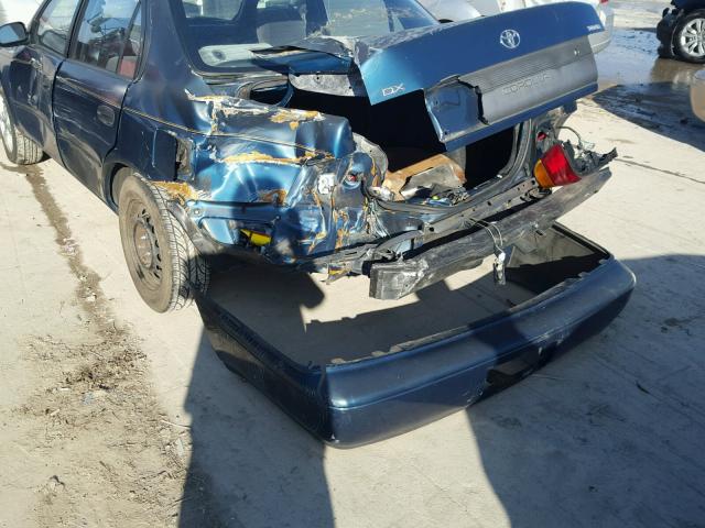 1NXAE09B8RZ200846 - 1994 TOYOTA COROLLA LE BLUE photo 9