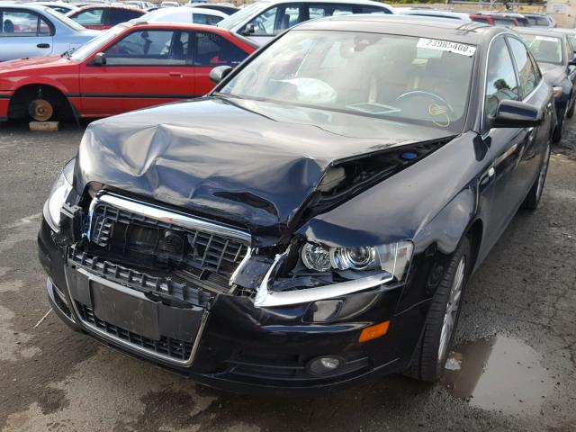 WAUDH74F58N043276 - 2008 AUDI A6 3.2 QUA BLACK photo 2