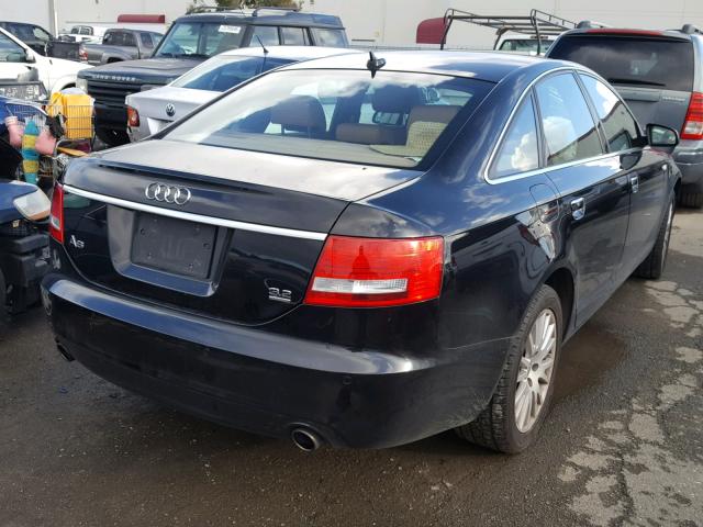 WAUDH74F58N043276 - 2008 AUDI A6 3.2 QUA BLACK photo 4