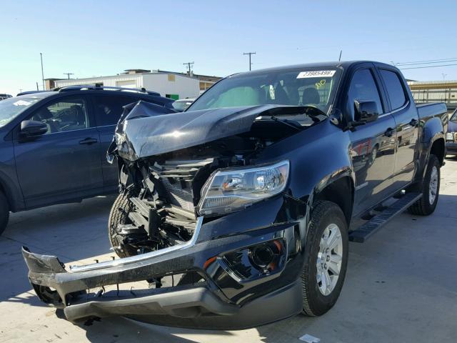 1GCGSCEN2H1293565 - 2017 CHEVROLET COLORADO L BLACK photo 2