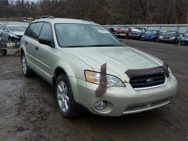 4S4BP61C677323725 - 2007 SUBARU LEGACY OUT GOLD photo 1