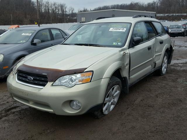 4S4BP61C677323725 - 2007 SUBARU LEGACY OUT GOLD photo 2