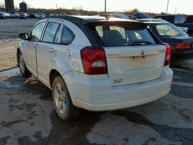 1B3CB3HA6BD296256 - 2011 DODGE CALIBER MA WHITE photo 3