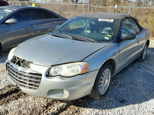 1C3EL55R45N576707 - 2005 CHRYSLER SEBRING TO SILVER photo 2