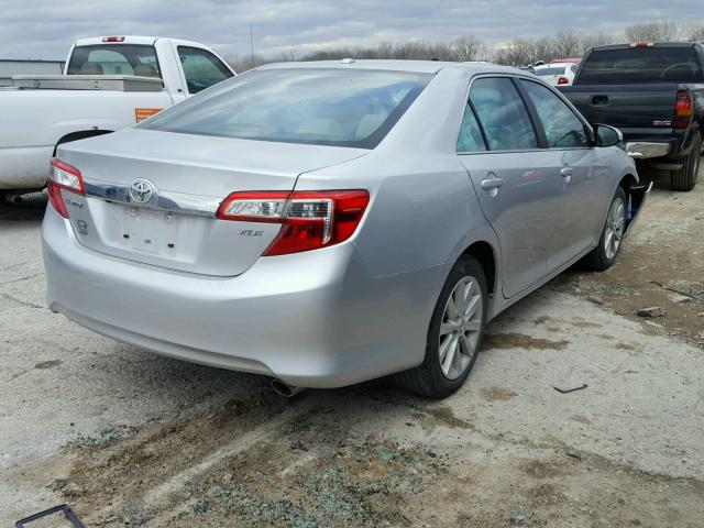 4T4BF1FK1ER409860 - 2014 TOYOTA CAMRY L SILVER photo 4