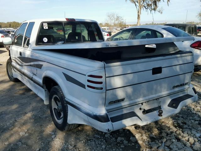 1GCCS19X0TK128048 - 1996 CHEVROLET S TRUCK S1 WHITE photo 3