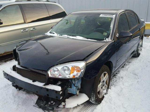 1G1ZT51876F221125 - 2006 CHEVROLET MALIBU LT BLUE photo 2