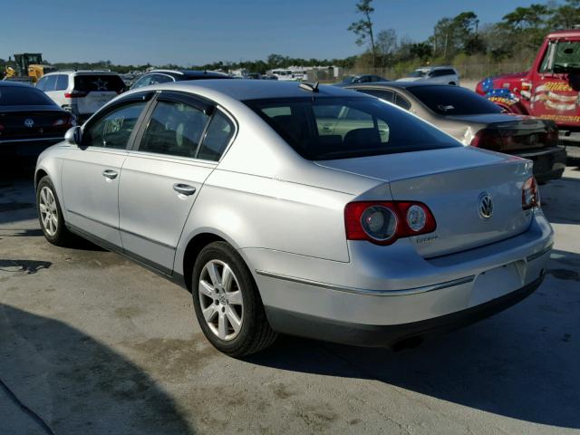 WVWEK73C06P027472 - 2006 VOLKSWAGEN PASSAT 2.0 SILVER photo 3