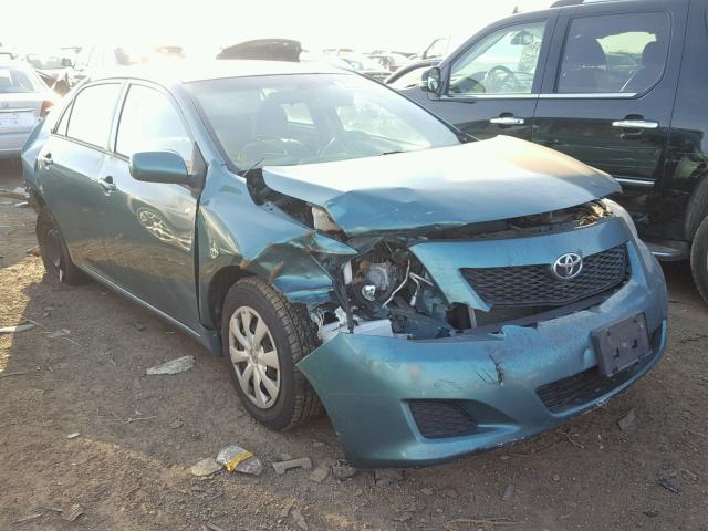 1NXBU4EE2AZ294564 - 2010 TOYOTA COROLLA BA TEAL photo 1