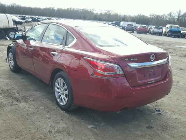 1N4AL3APXFC415171 - 2015 NISSAN ALTIMA 2.5 BURGUNDY photo 3