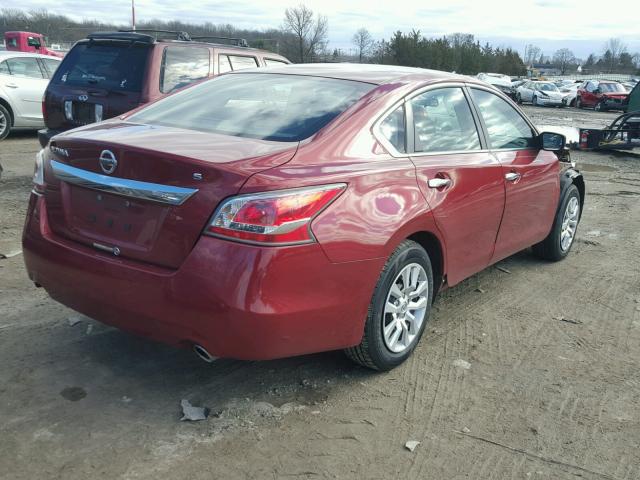 1N4AL3APXFC415171 - 2015 NISSAN ALTIMA 2.5 BURGUNDY photo 4