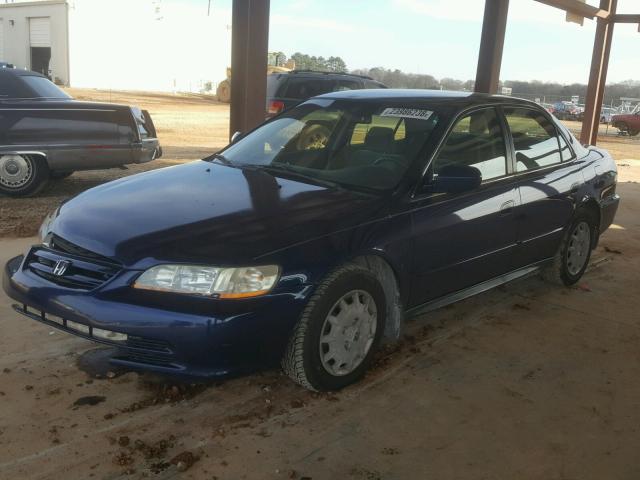 JHMCG554X1C005321 - 2001 HONDA ACCORD LX BLUE photo 2