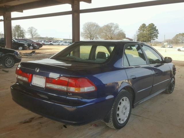 JHMCG554X1C005321 - 2001 HONDA ACCORD LX BLUE photo 4