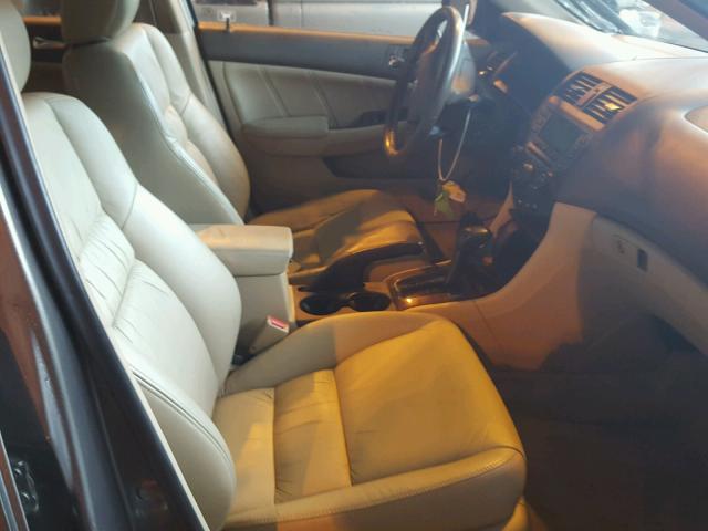 1HGCM66556A069505 - 2006 HONDA ACCORD EX GRAY photo 5