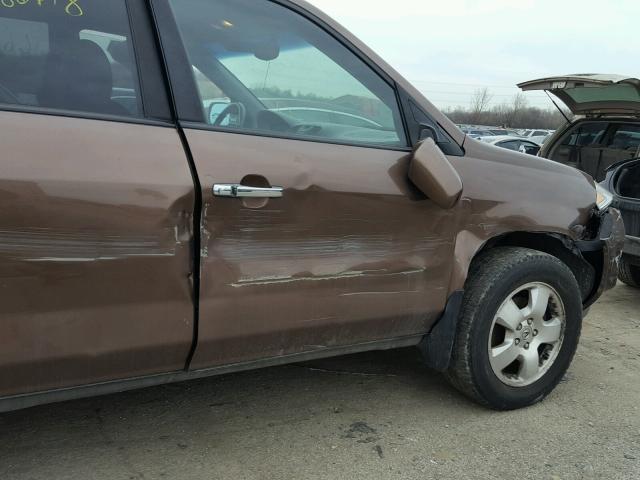 2HNYD18274H502695 - 2004 ACURA MDX BROWN photo 9