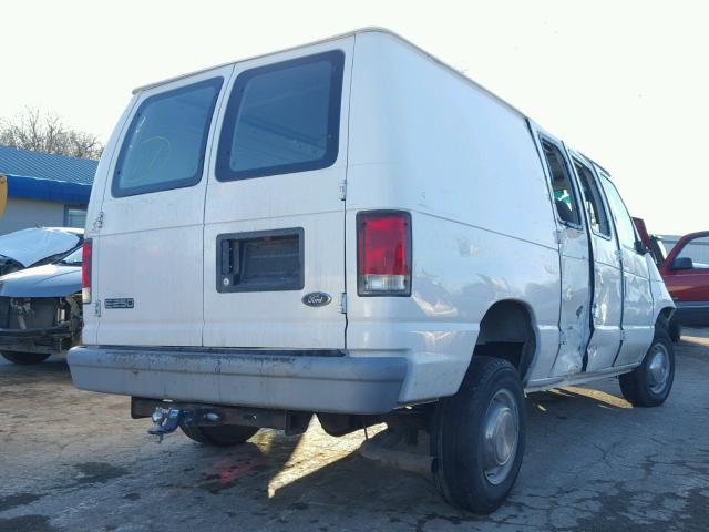 1FTNE24L4YHA50288 - 2000 FORD ECONOLINE WHITE photo 4