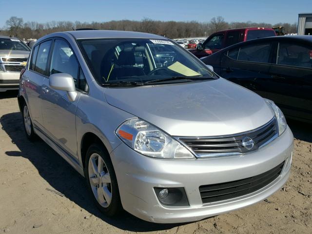 3N1BC1CPXBL490535 - 2011 NISSAN VERSA S SILVER photo 1