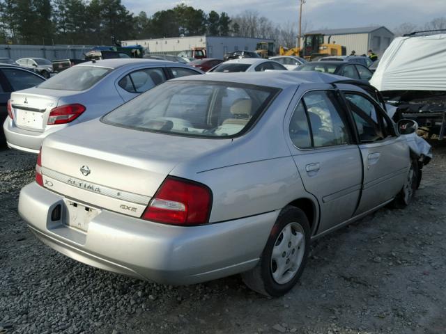 1N4DL01D1YC131528 - 2000 NISSAN ALTIMA XE SILVER photo 4