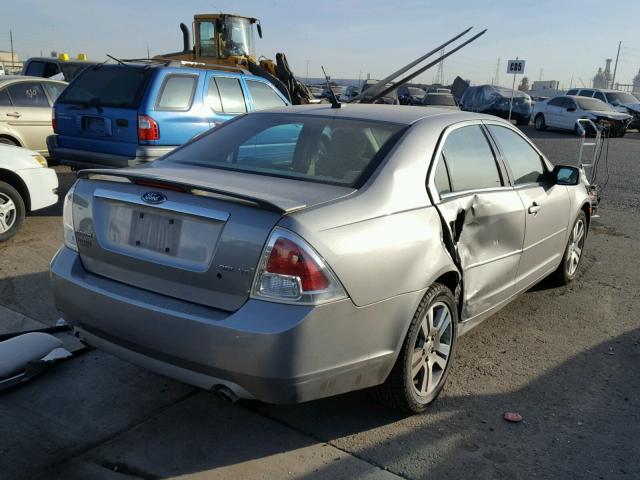 3FAHP08178R204632 - 2008 FORD FUSION SEL SILVER photo 4