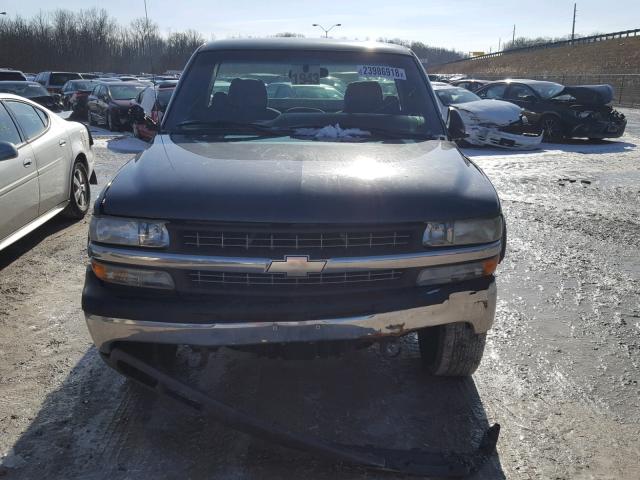 1GCEK14V82Z308785 - 2002 CHEVROLET SILVERADO GRAY photo 9