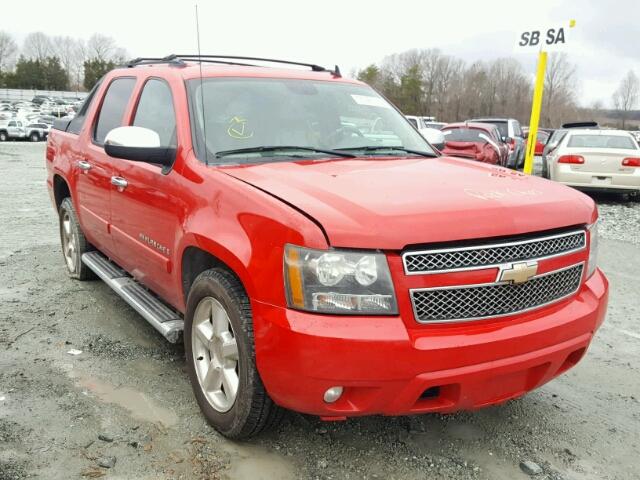 3GNEC12J58G135028 - 2008 CHEVROLET AVALANCHE RED photo 1
