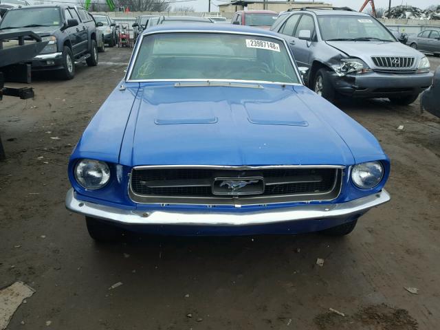 7T01T270821 - 1967 FORD MUSTANG BLUE photo 10