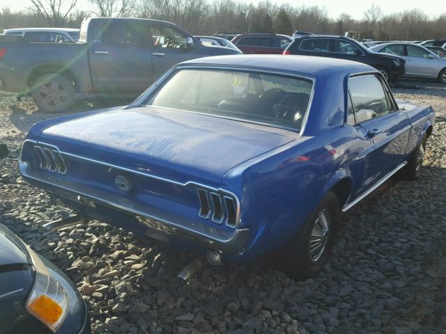 7T01T270821 - 1967 FORD MUSTANG BLUE photo 4