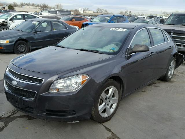 1G1ZB5E18BF120461 - 2011 CHEVROLET MALIBU LS BEIGE photo 2