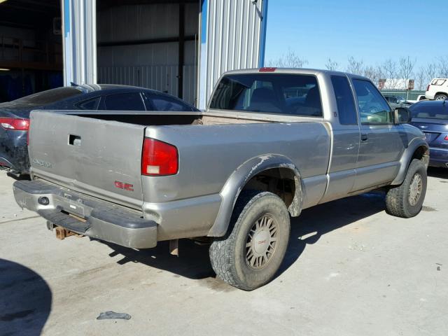 1GTCT19W1Y8166526 - 2000 GMC SONOMA TAN photo 4