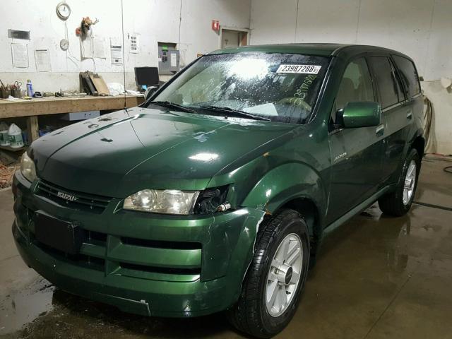 4S2DF58X024610592 - 2002 ISUZU AXIOM XS Yaşıl foto 2