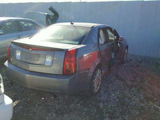 1G6DP577360205630 - 2006 CADILLAC CTS HI FEA GRAY photo 4