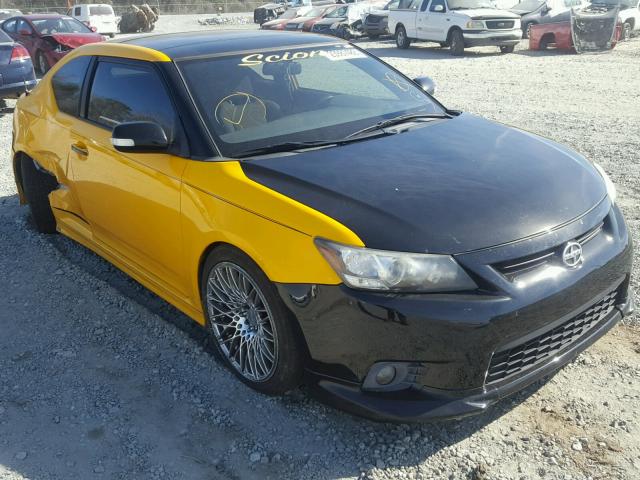 JTKJF5C70C3023959 - 2012 TOYOTA SCION TC YELLOW photo 1