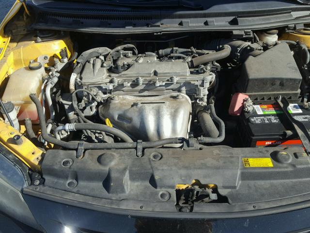 JTKJF5C70C3023959 - 2012 TOYOTA SCION TC 黄色 照片 7