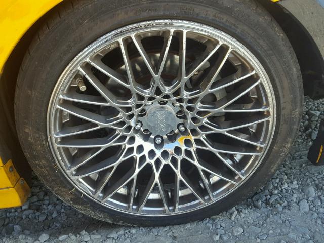 JTKJF5C70C3023959 - 2012 TOYOTA SCION TC 黄色 照片 9